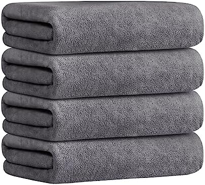 JML Microfiber Bath Towels Set - 30x60 inches