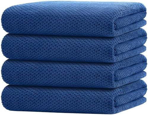HOMEXCEL 4-Piece Bath Towels Set