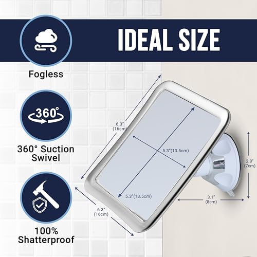 MirrorVana - Shave in Style with Fog-Free Fact