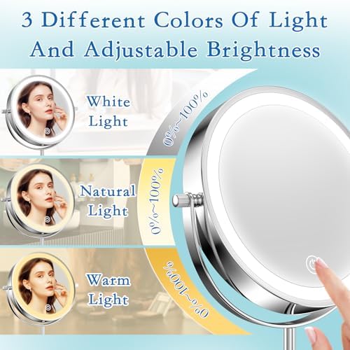 Niuphia Vanity Mirror with Lights