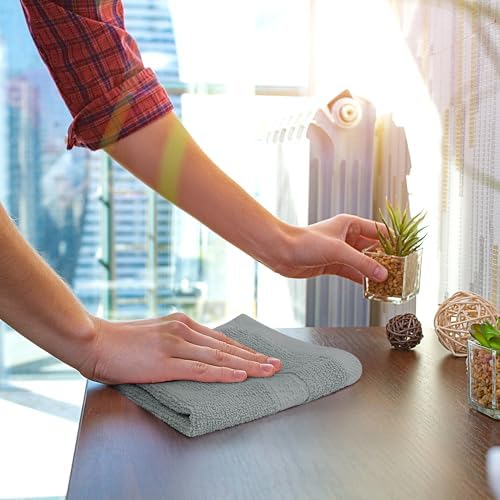 Utopia Towels 12-Piece Premium Washcloth Set for Home and Beyond