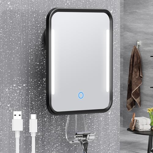 Gospire Heated Shower Mirror with Adjustment