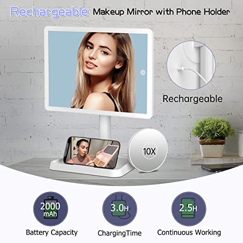Charm MakeUp Vanity Mirror with Lights for Women
