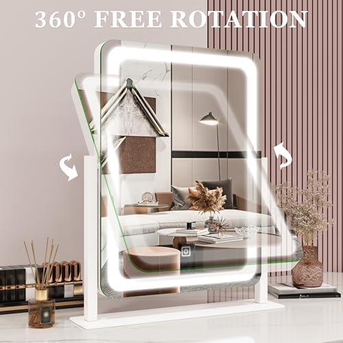 Stylish Vanity Mirror with Lights for Makeup Skincare