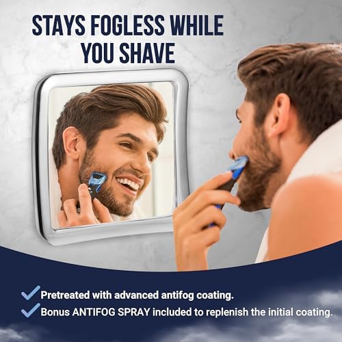 MirrorVana - Shave in Style with Fog-Free Fact