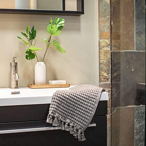 GILDEN TREE Modern Stone Waffle Towels 20x35 2 Pack