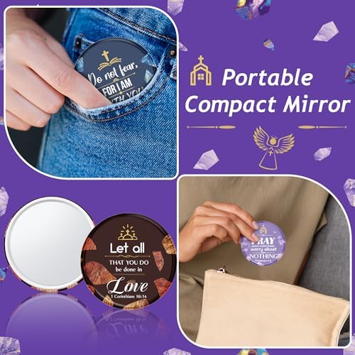Elevate Your Day with 36 Compact Mirrors that MarBELock Faith