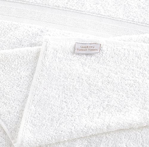 Quick-Dry Soft 4-Piece 27x54 Cotton Bath Towels Set