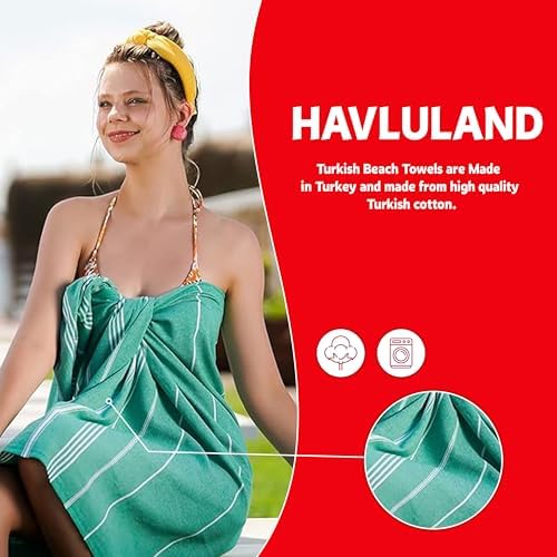 HXLuland Pack of 2 Oversized Beach Towels