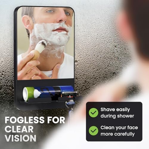Instant Suctionducible Fog-Proof Shower Mirror