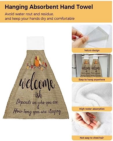 Fall Kitchen Hand Towels 2-Pack