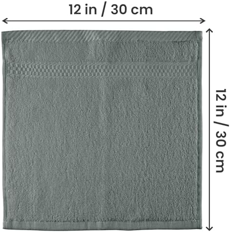 Utopia Towels 12-Piece Premium Washcloth Set for Home and Beyond