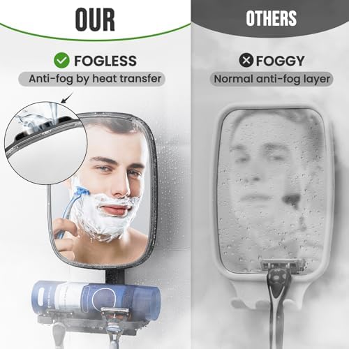 FOGLESS SHOWER MIRROR FOR men and women