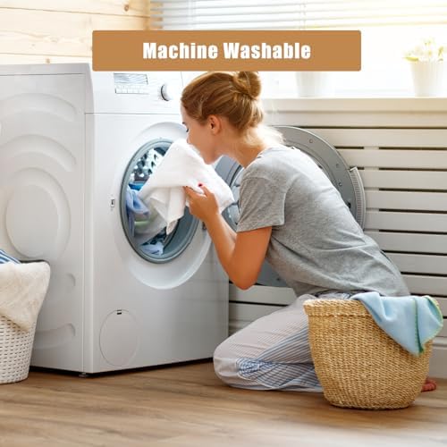 SEMAXE White Washcloth Set 12 Pc 100 Cotton