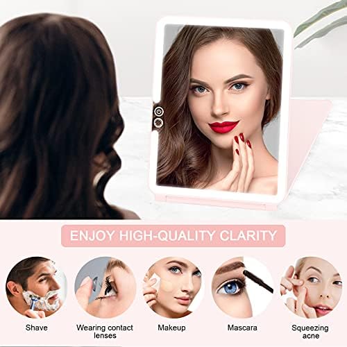 Durable Touchscreen Travel Mirror for Makeup and More