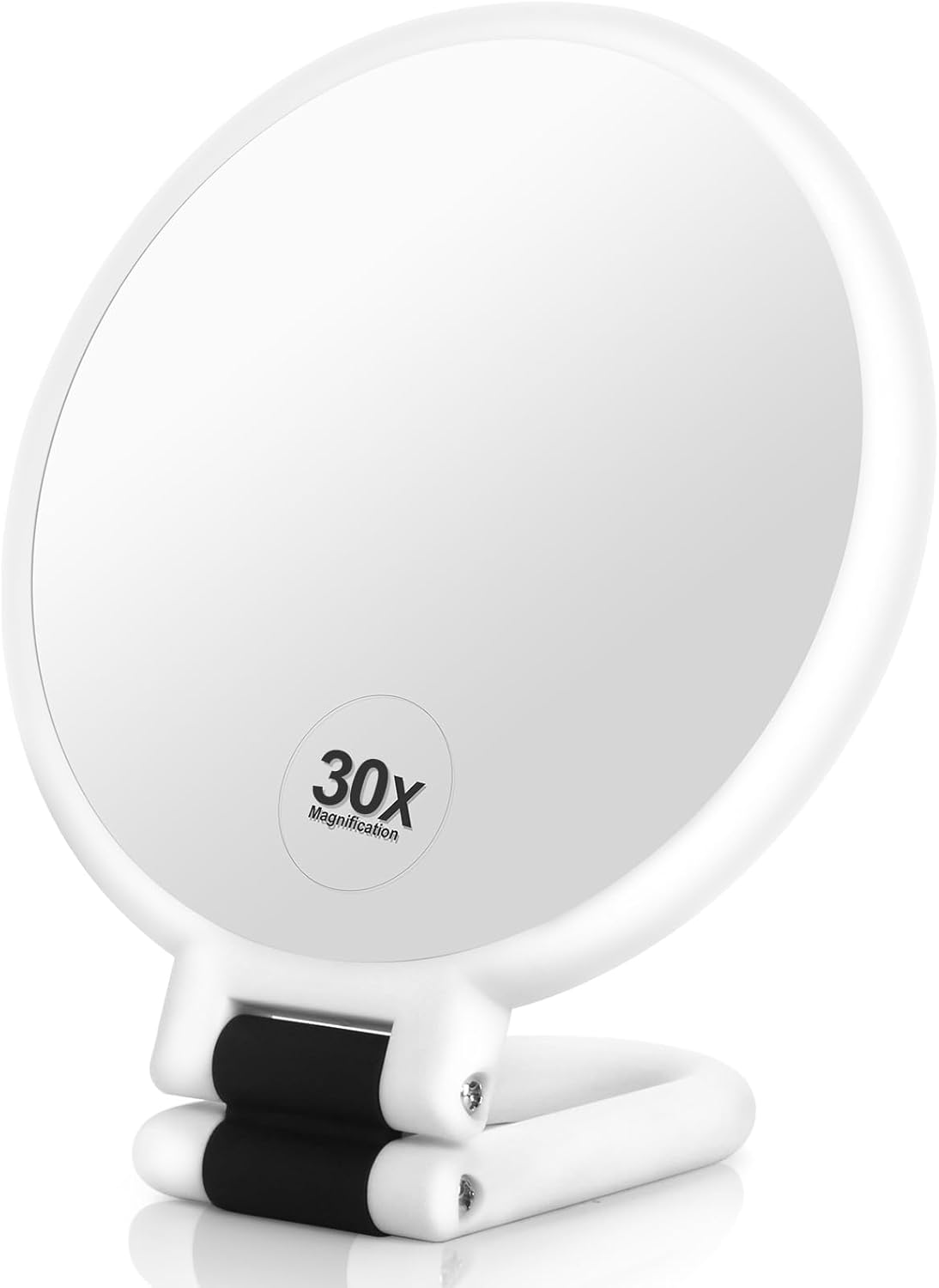 Magnifying Compact Travel Mirror with 30x Double-Sided Surface
