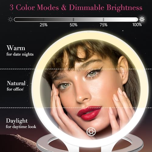 FASCINATE Magnifying Mirror with Light