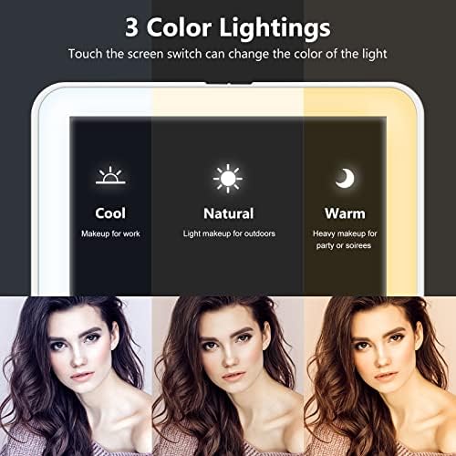 Rechargeable Makeup Mirror for Travelers