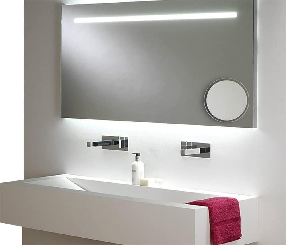 Mavoro Magnifying Mirror with Suction Cups - 10x Magnification