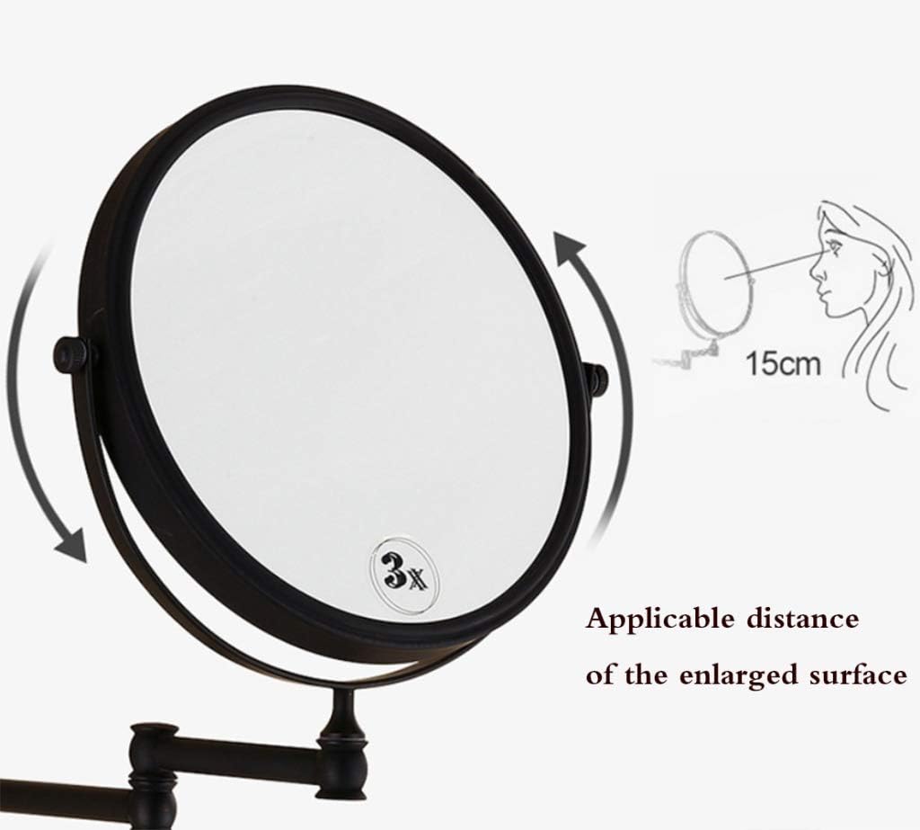 8-Inch Wall-Mounted Cosmetic Mirror
