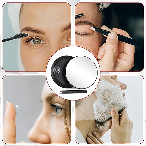 30 X Magnifying Mirror with Suction Cups