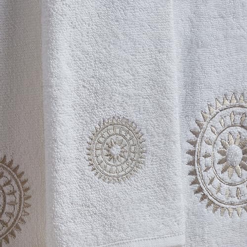 4-Piece Park Designs Split P Fingertip Towel Set