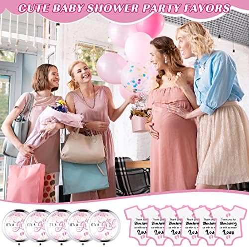 Wesiti Baby Shower Compact Mirror Favors