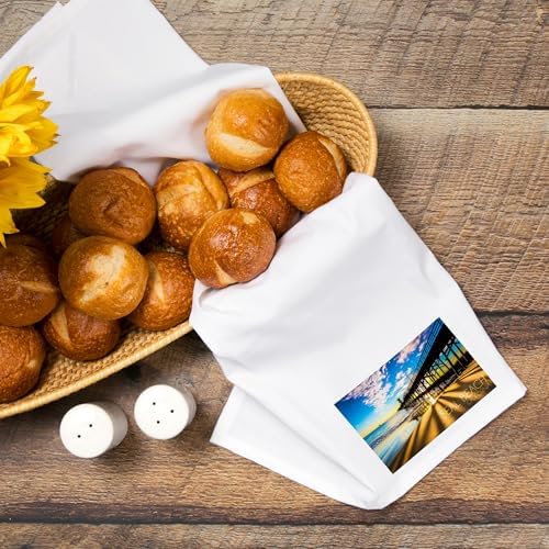 Elegant California Seaside 100 Cotton Tea Towels