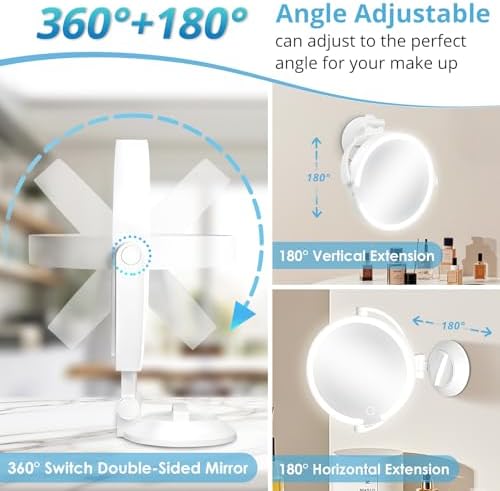 Magnifying Makeup Mirror Distinctive Design