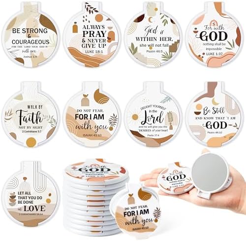 Bible Mirrors Women 36 Bohemian Folding Compact and Portable Mirrors