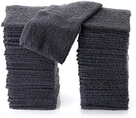 Simpli Magic Cotton Washcloths Pack of 48 12x12