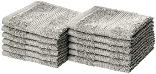 12-Pack of Cotton Face Washcloths