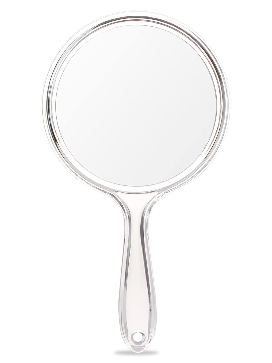 Compact Double-Sided Magnifying Mirror