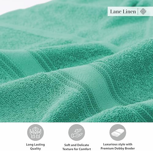 High-Quality Teal Bath Sheets Set Quick Dry Soft Cotton Towels