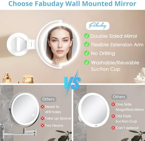 Magnifying Makeup Mirror Distinctive Design