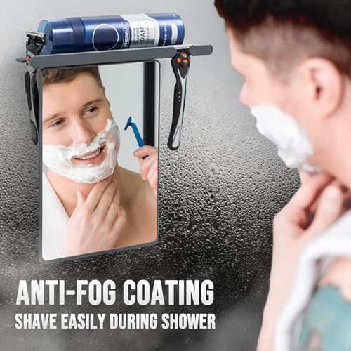 Perfect for Shaving and Safety TAILI Shower Mirror