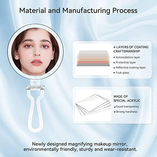 B Beauty Planet 30X Magnifying Mirror for Travel