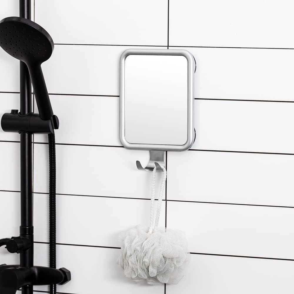 Luxury Fogless Shower Mirror for Shaving Compact Easy to Use