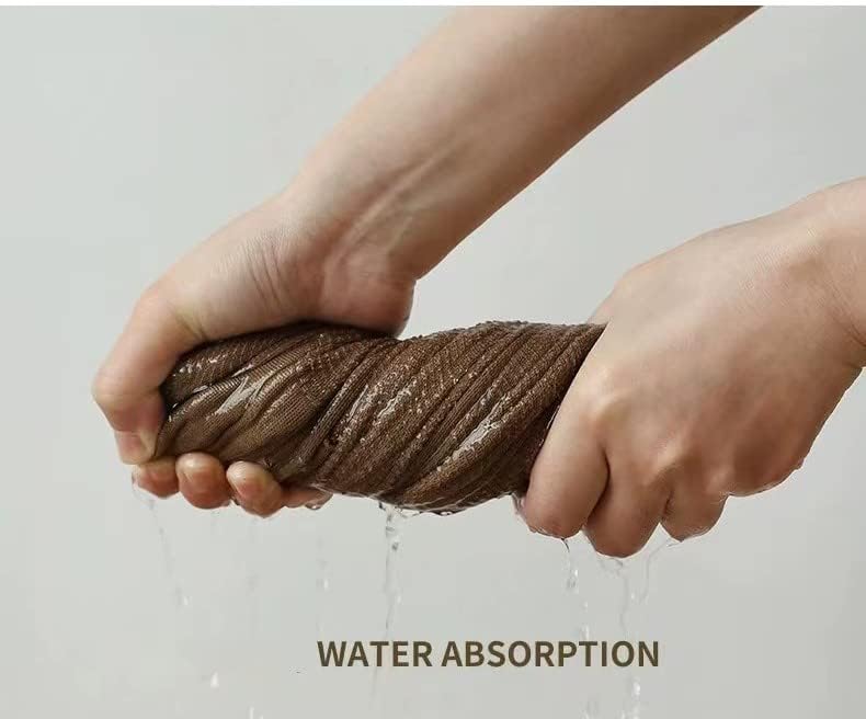 HOMHSP Khaki Multi-Purpose Cotton Towels Set