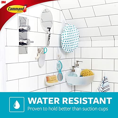 Command Fog Resistant Mirror 2-Water-Resistant Strips BATH15-ES