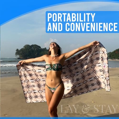 Lay Stay Sand Free Beach Blanket