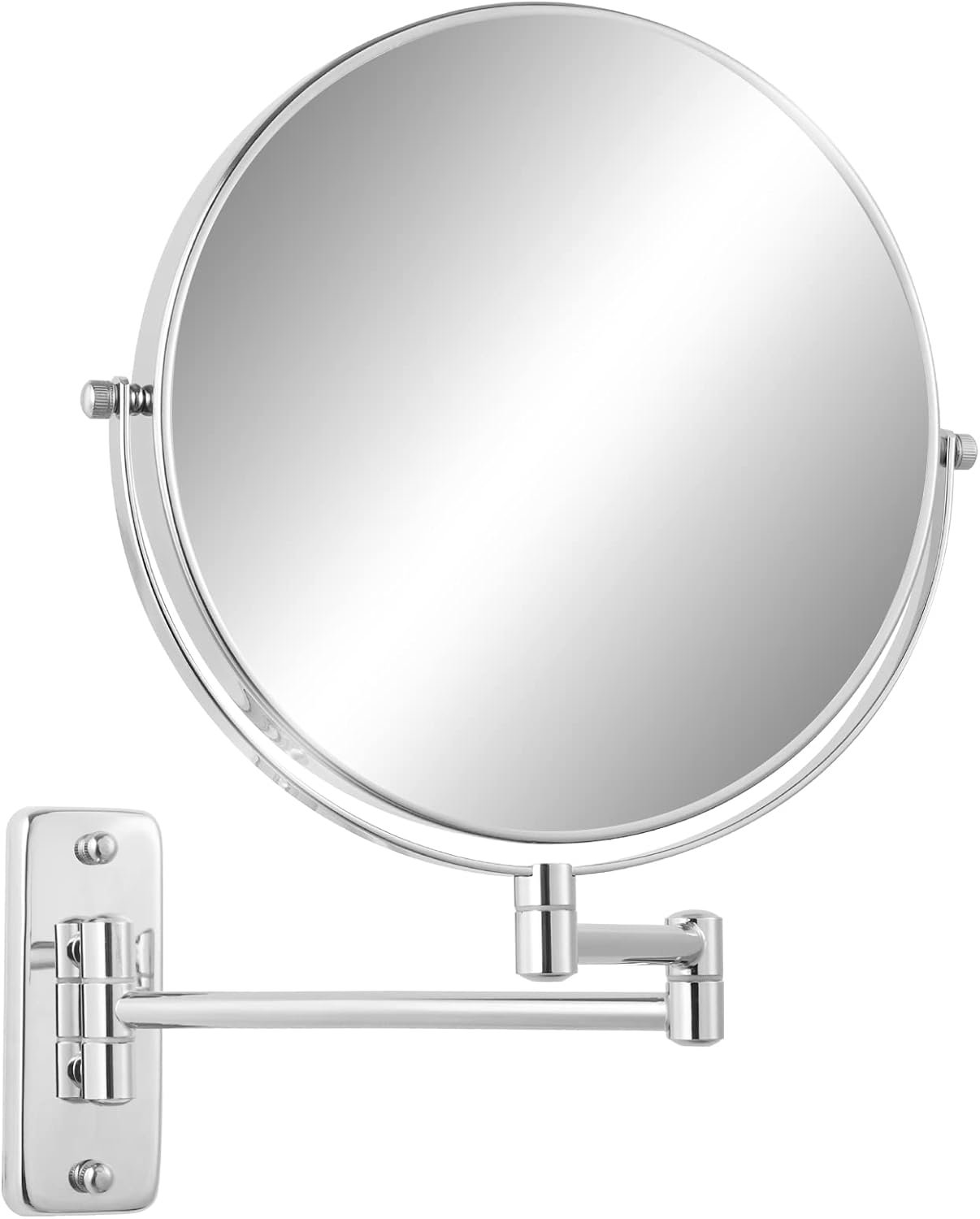 9-inch Chrome Bath Wall Makeup Mirror