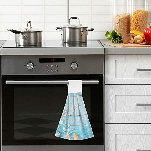 Blue Bath Towels 2 in 1 Multi-Use Hanging Towels