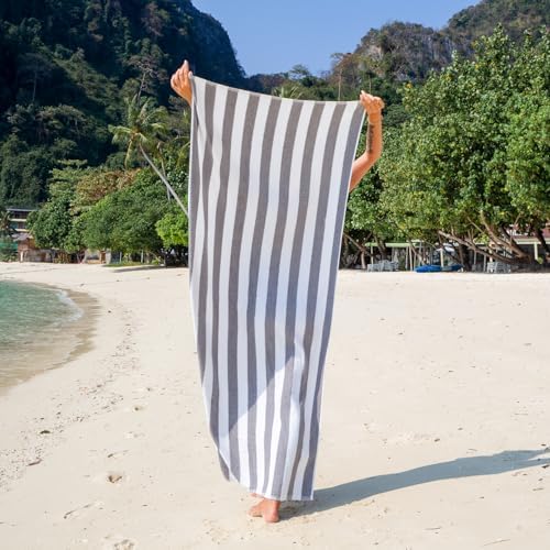 24-Piece Over-sized Soft Quick-Dry Terry Beach Towels Set