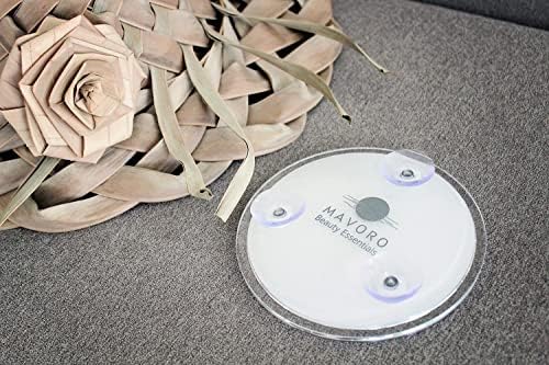 Mavoro Magnifying Mirror with Suction Cups - 10x Magnification