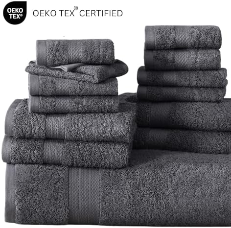 24-Piece Bath Towel Set for Luxurious Living