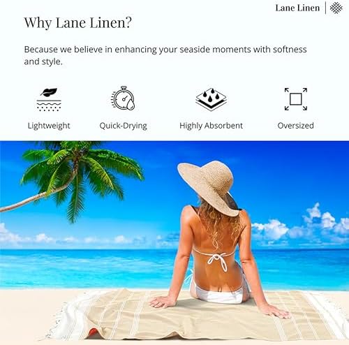 Sleek Lightweight Quick-Dry Sand-Free Beach Towels 2-Pack for Adults