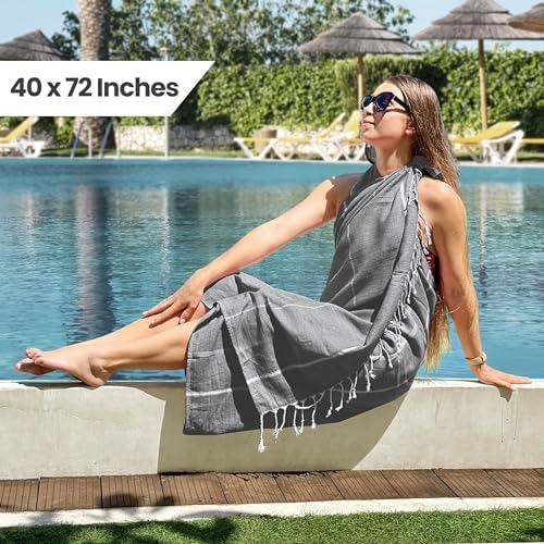 Utopia Premium 100 Cotton Beach Towels 40x72 inches - Set of 2