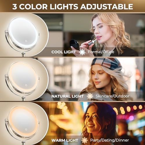 9 LED Makeup Mirror