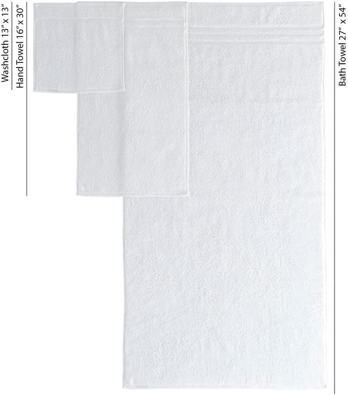 Perfect for everyday use soft Turkish cotton bath towels set